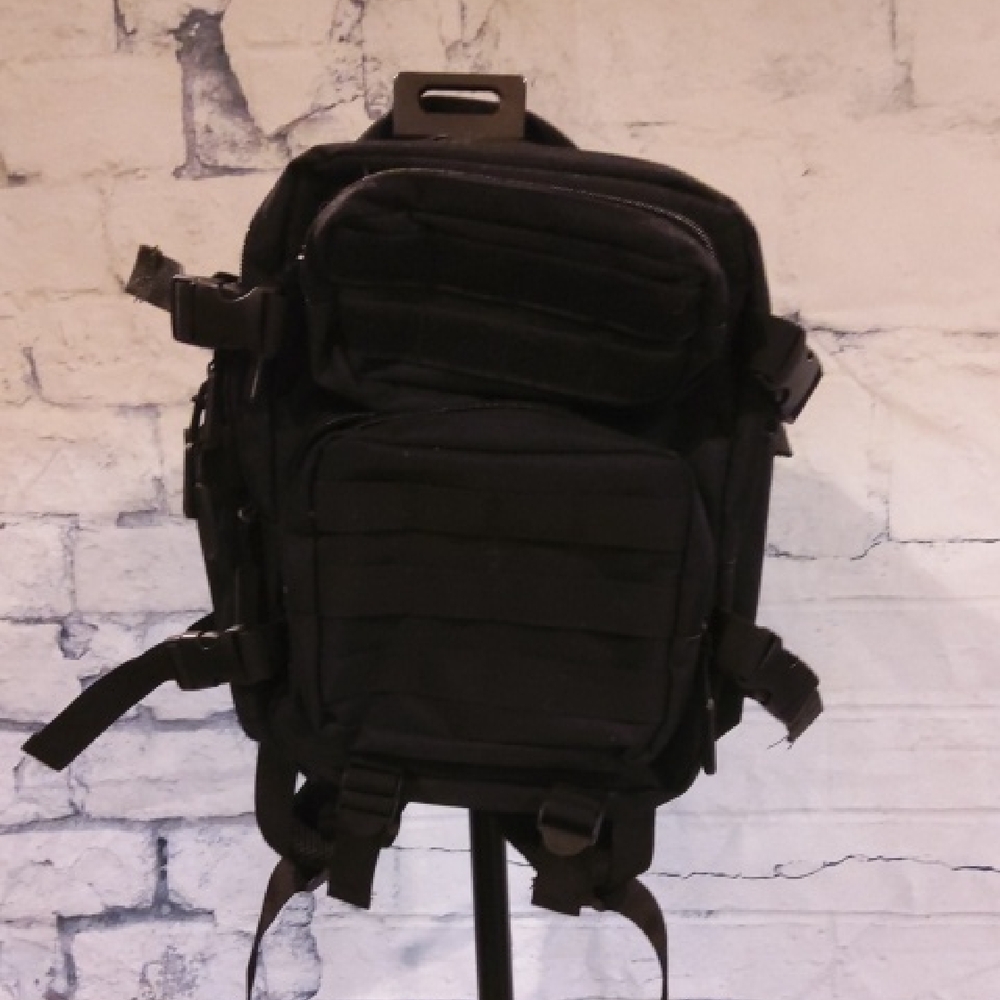 Men's Black Tactical Backpack